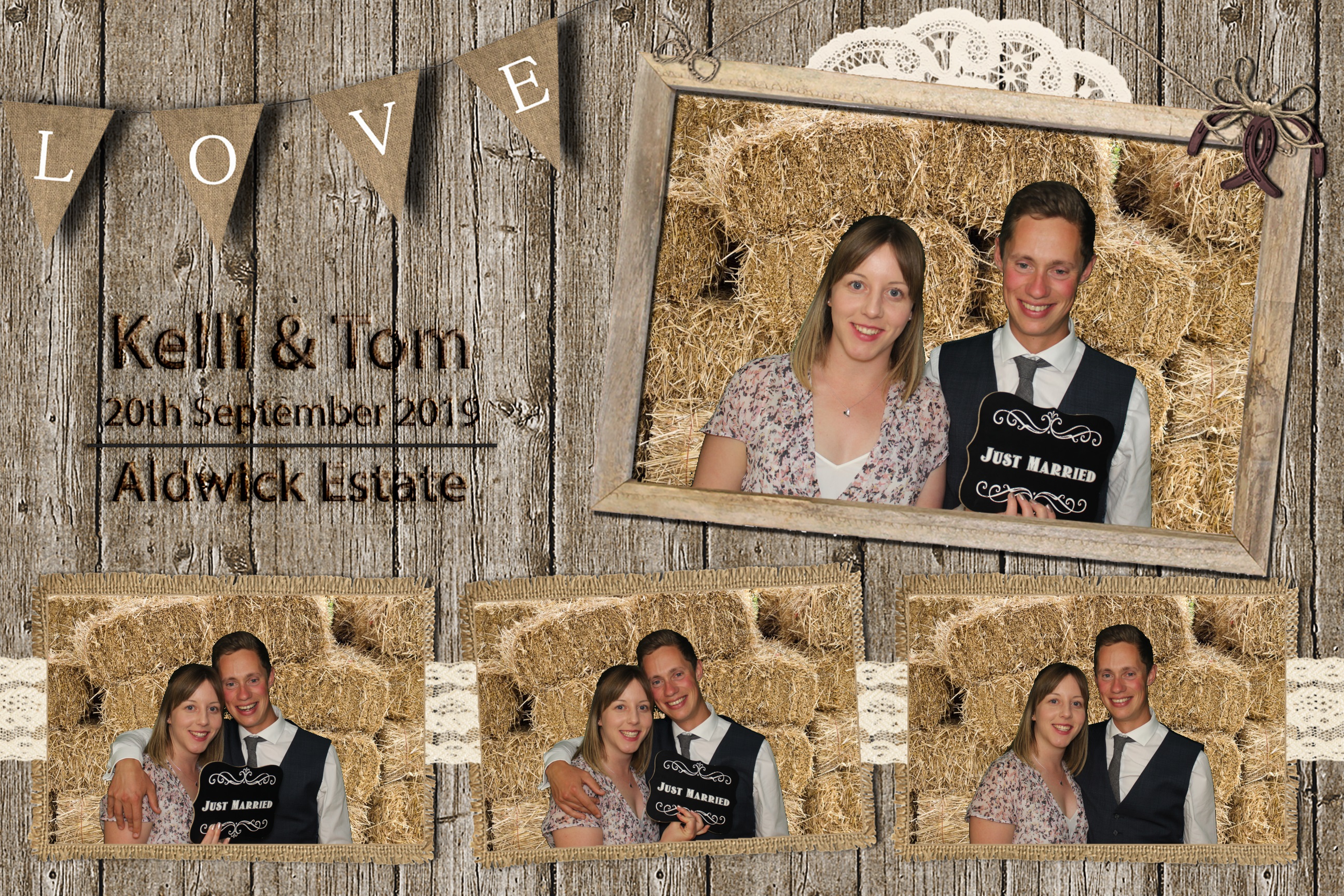 Kelli & Tom's Wedding | View more photos from the event at images.mobile-photo-booth.com/u/MobilePhotoBoothUK/Kelli-Toms-Wedding